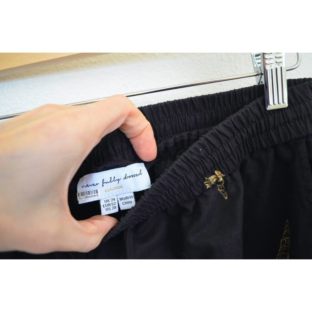 Never Fully Dressed Drawstring Shell Pants Size 20 - image 6